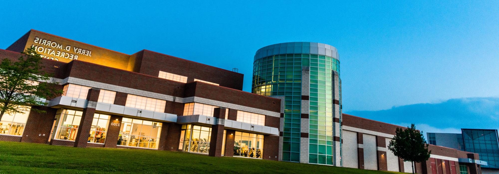 Street view of the Morris Recreation Center.